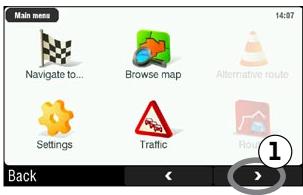 ARCHOS GPS - CREATING A FAVORITE - 1