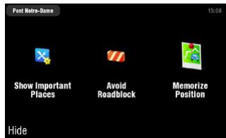 ARCHOS GPS - QUICK MENU - 3