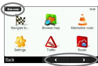 ARCHOS GPS - 5.2.HAUPTMENU - 2