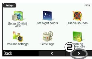 ARCHOS GPS - AJUSTES DE PEAJES - 2