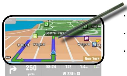 ARCHOS GPS - MAIN MENU - 1