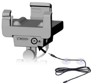 ARCHOS GPS - INSTALLATION DER TMC-ANTENNE - 1