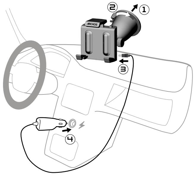 ARCHOS GPS - WHERE TO PLACE YOUR GPS? - 2