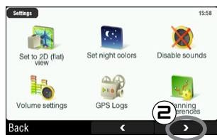 ARCHOS GPS - EINSTELLUNGEN MAUTSTRASSEN - 2