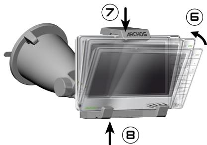 ARCHOS GPS - Connexion du lecteur ARCHOS - 2