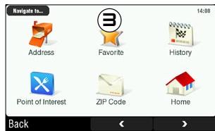 ARCHOS GPS - IN CHE MODE S I SELEZIONA UNA DESTINATIONE FAVORITA? - 3