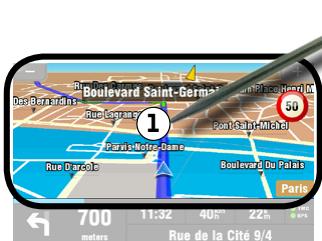 ARCHOS GPS - WIE GELANGE ICH ZU EINER BESTIMMTEN ARESSE? - 1