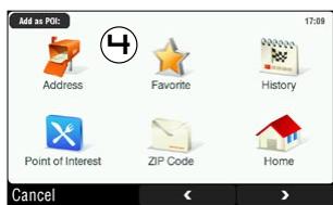 ARCHOS GPS - CREACION DE UN FAVORito - 4