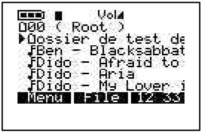 ARCHOS JUKEBOX RECORDER - Drücken Sie F3, um in das Datums- und Zeiteinstellungsmenü zu gelangen. - 1
