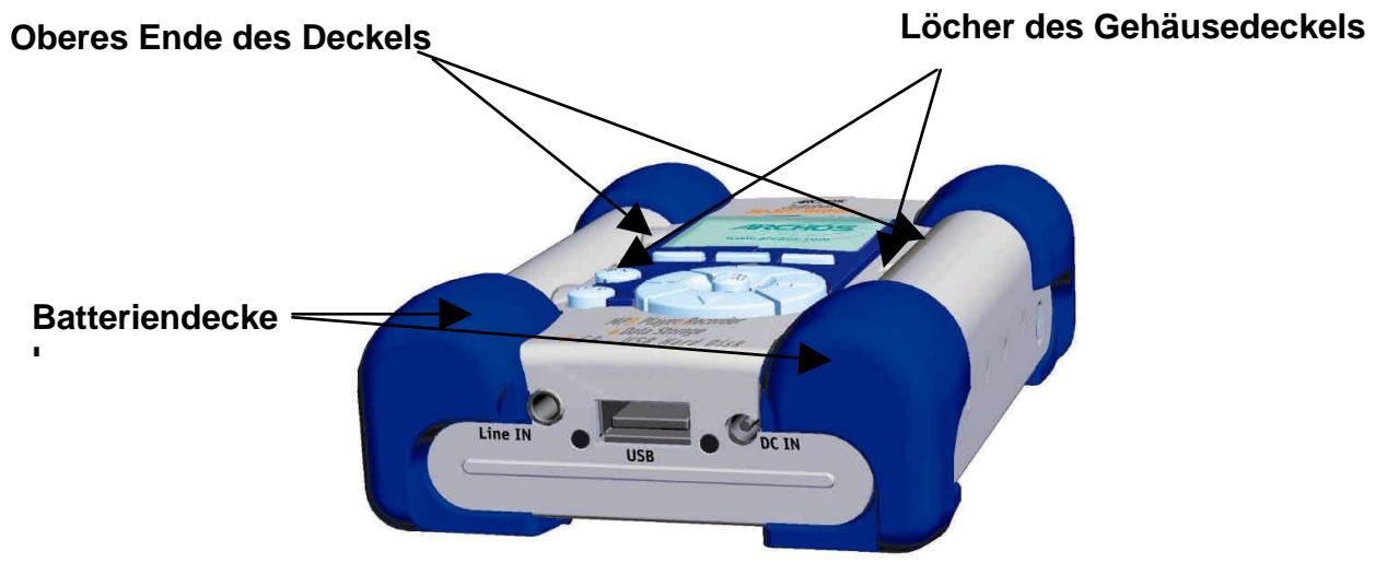 ARCHOS JUKEBOX RECORDER - - WECHSELN DER BATTERIEN - 1