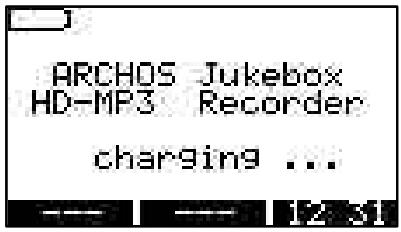 ARCHOS JUKEBOX RECORDER - Caricare le batterie: (SOLO con il trasformatore AC ARCHOS incluso) - 1