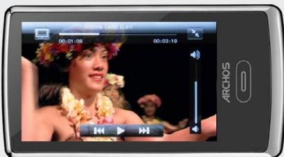ARCHOS 3 - Lecture de VIDEOS - 1