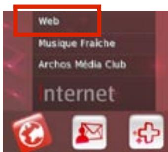 ARCHOS 3G PLUS - NAVIGATION SUR INTERNET - 1