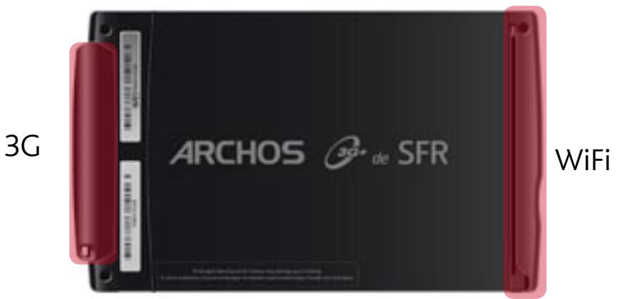 ARCHOS 3G PLUS - COMMENT AMÉLIORER LA RÉCEPTION WIFI/3G - 1