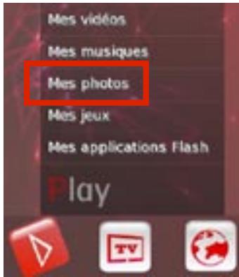 ARCHOS 3G PLUS - NAVIGATION DANS VOS PHOTOS - 1