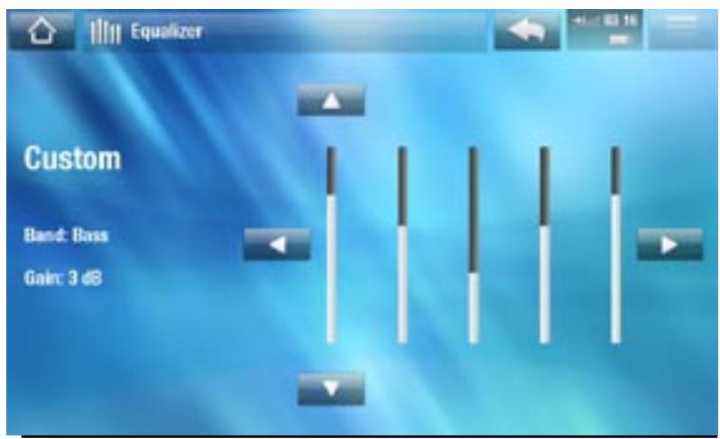 ARCHOS 3G PLUS - ÉCRAN EQUALIZER [ÉGALISEUR] - 1