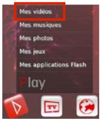 ARCHOS 3G PLUS - NAVIGATION DANS VOS VIDÉOS - 1