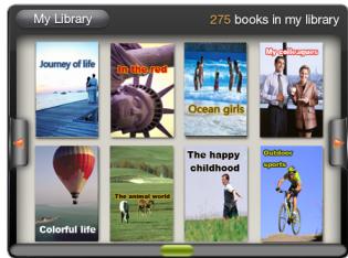 ARCHOS 70B EREADER - My Library - 1