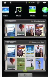 ARCHOS 70B EREADER - Continue Reading: - 2