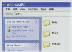 ARCHOS VISION A1SVS - METTRE DU CONTENU SUR VOTRE ARCHOS - 1
