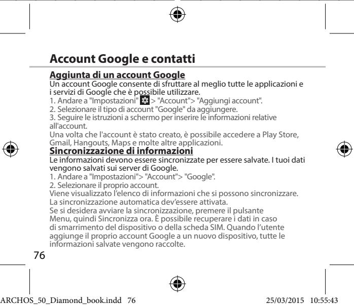 ARCHOS 50 DIAMOND - Connessione WiFi - 3