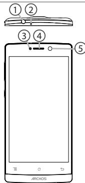 ARCHOS 50 DIAMOND - Description du téléphone - 1
