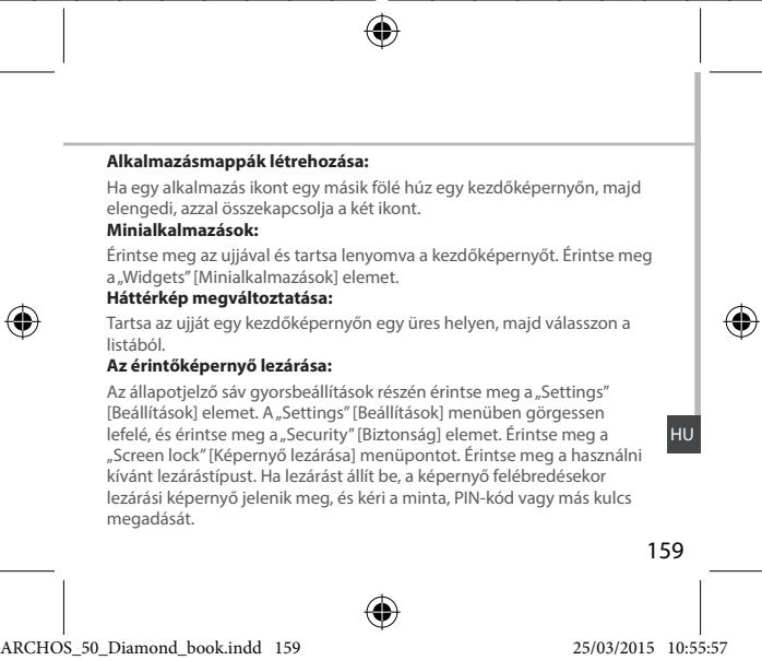 ARCHOS 50 DIAMOND - Elem eltávolítása: - 3