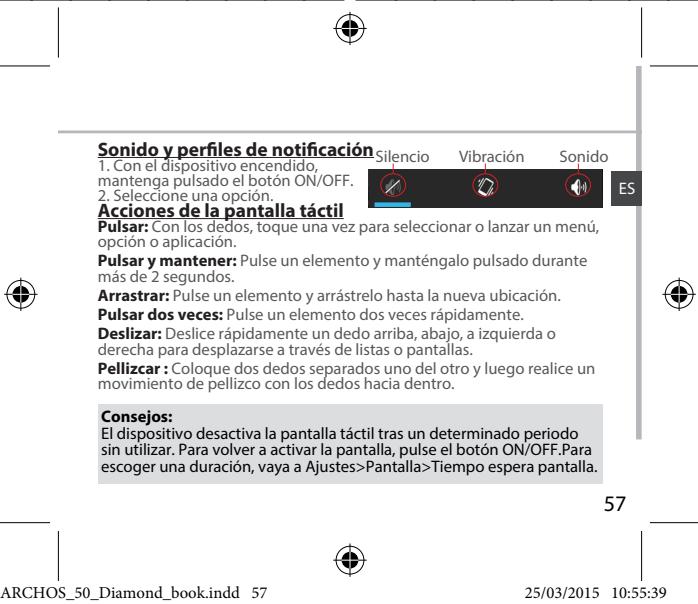 ARCHOS 50 DIAMOND - Apagado - 3