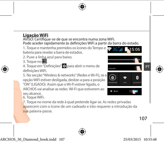 ARCHOS 50 DIAMOND - Dica: - 3