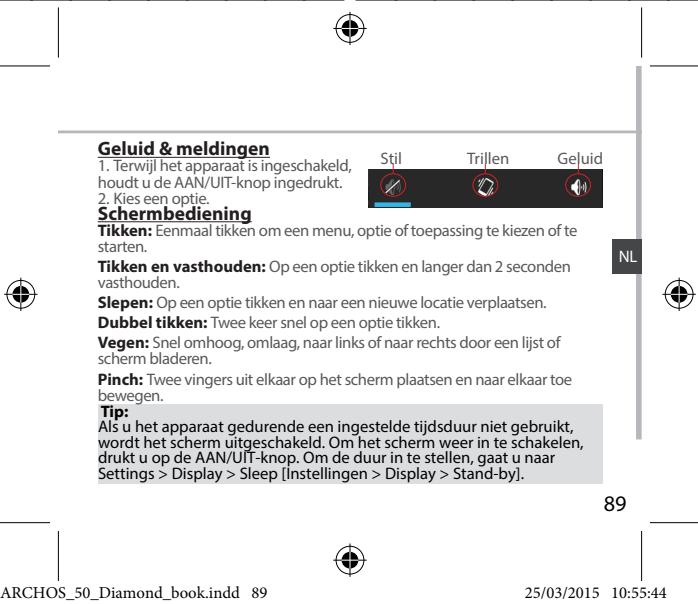 ARCHOS 50 DIAMOND - Beschrijving van het apparaat - 11