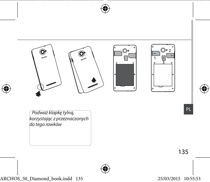ARCHOS 50 DIAMOND - Wskazówka: - 3