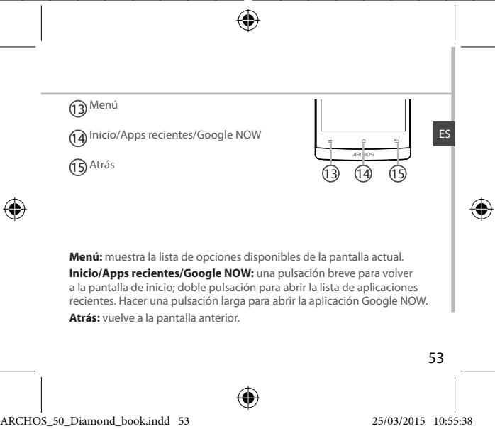 ARCHOS 50 DIAMOND - Descripción del dispositivo - 3