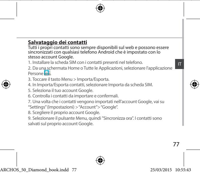 ARCHOS 50 DIAMOND - Connessione WiFi - 5