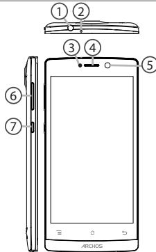 ARCHOS 50 DIAMOND - Descrizione del dispositorio - 1