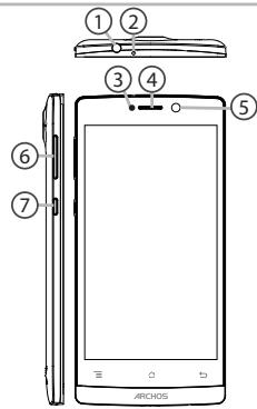 ARCHOS 50 DIAMOND - Opistelefonu - 1