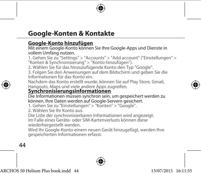 ARCHOS 50 HELIUM PLUS - WLAN-Verbindung - 4