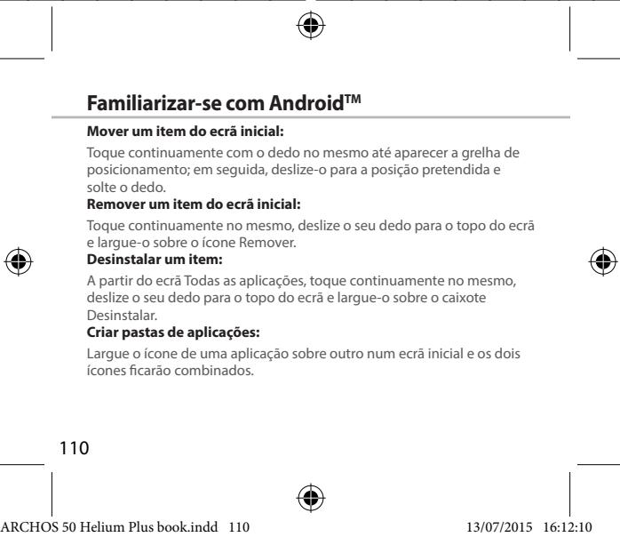 ARCHOS 50 HELIUM PLUS - Sincerizar dados - 5