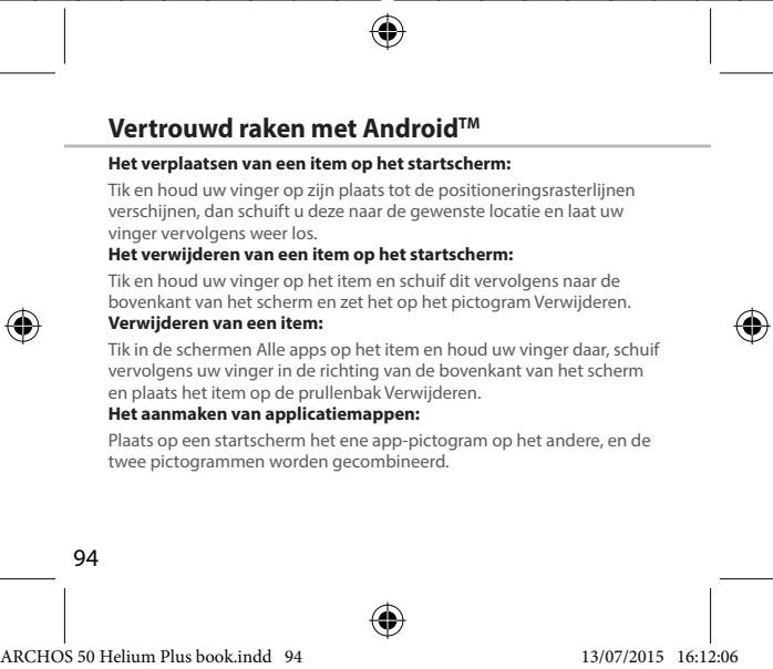 ARCHOS 50 HELIUM PLUS - Mobiele data inschakelen/uitschakelen - 9