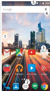 ARCHOS 50 HELIUM PLUS - Na ekranie glownym - 4