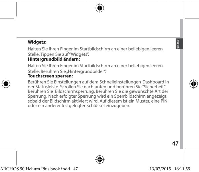 ARCHOS 50 HELIUM PLUS - Android™ kennenlernen - 3