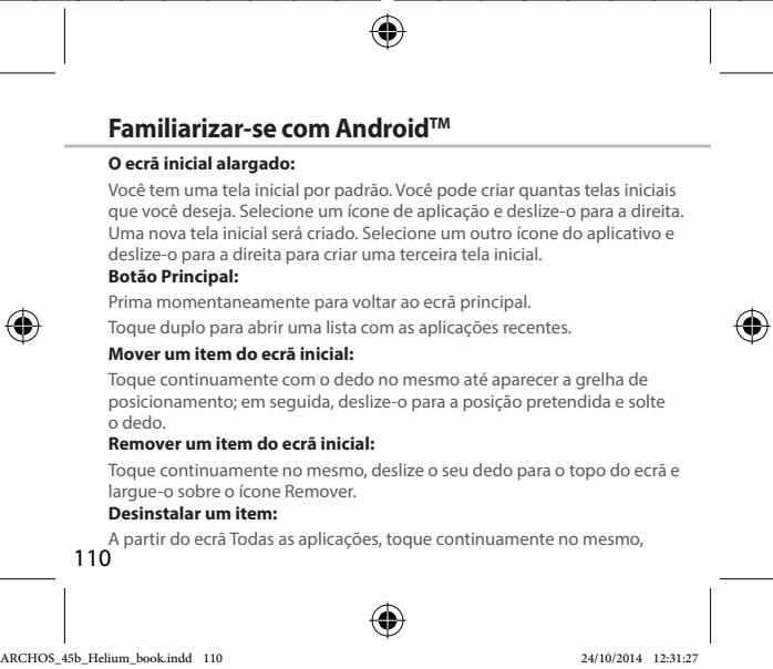 ARCHOS HELIUM 45B - Sincerizar dados - 5