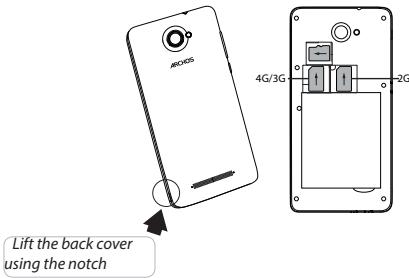ARCHOS HELIUM 45B - Description of the phone - 8