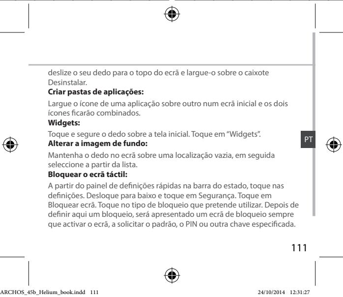 ARCHOS HELIUM 45B - Sincerizar dados - 7