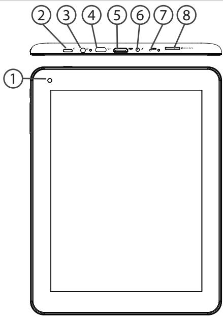 ARCHOS 80 TITANIUM,  80 XS 8 GO,  80XS- GEN10 - Описанце устюкта - 1