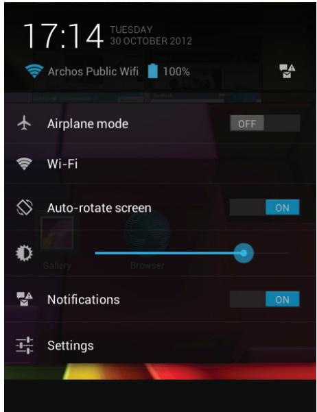 ARCHOS FAMILY PAD 2 - El Interfaz Android™ - 1