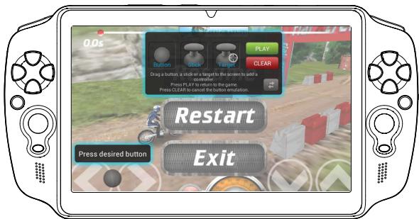ARCHOS GAMEPAD - Verbindung einer Mapping-Steuerung mit einer physischen Steuerung - 1