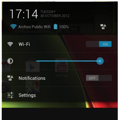 ARCHOS GAMEPAD - The Android™ Interface - 1