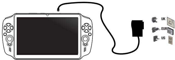 ARCHOS GAMEPAD - Aufladen des Akkus - 1