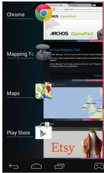 ARCHOS GAMEPAD - Impostazioni: - 1