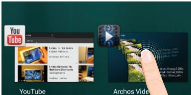 ARCHOS 70 COBALT - Les Applications récentes - 1